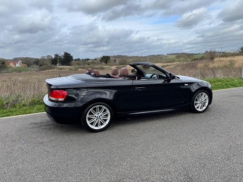 Used BMW 118 Cabriolet M Sport 2010 Black Cabriolet