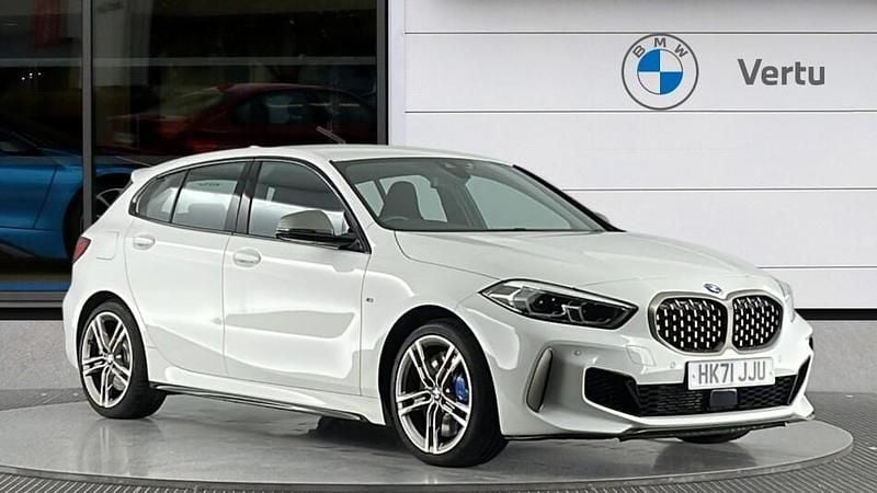 Used BMW M135 Shadowline 306 HP (225 kW) 2021 White Hatchback