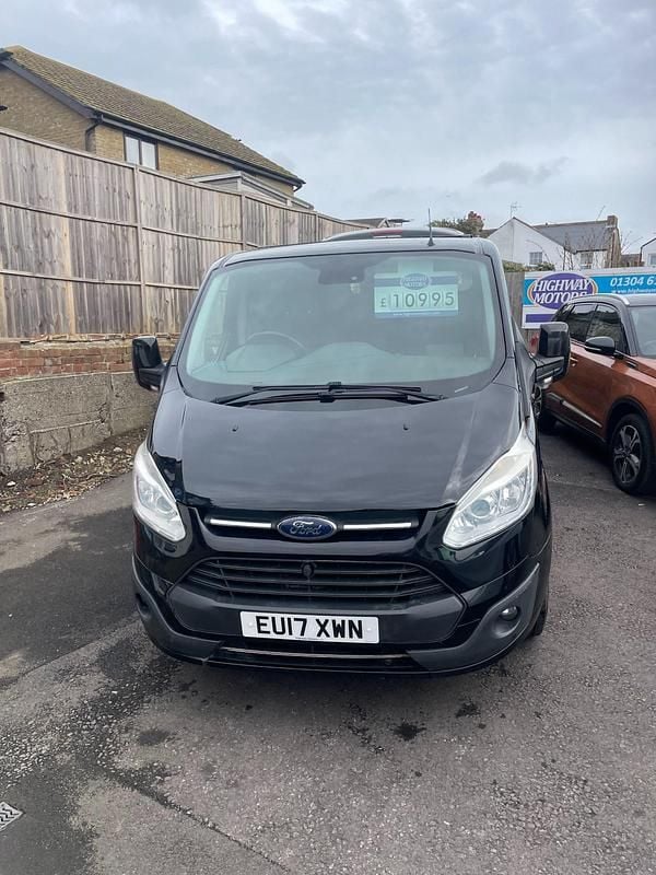 Used Ford Transit Custom Limited 170 HP (125 kW) 2017 Black Van