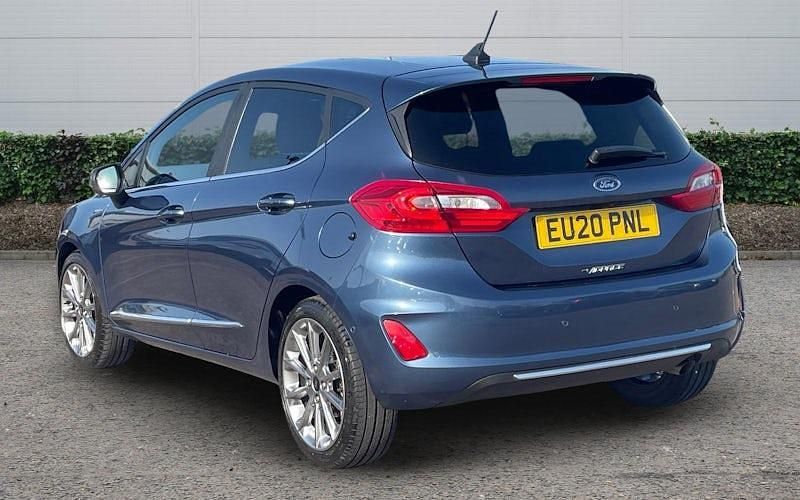 Used Ford Fiesta Vignale 125 HP (91 kW) 2020 Blue Hatchback