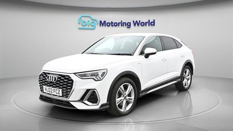 Used Audi Q3 Sportback S-Line 150 HP (110 kW) 2022 White SUV