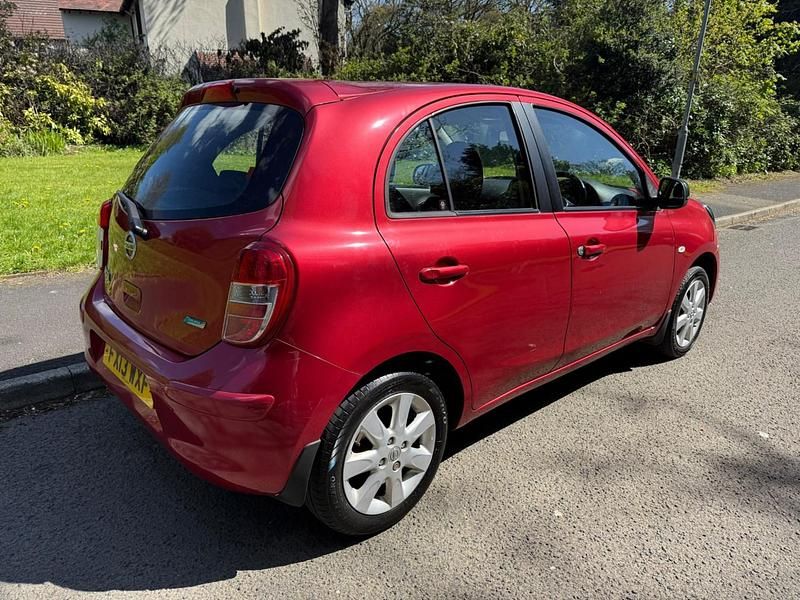 Second-hand Nissan Micra Acenta 2013 Roșu Hatchback