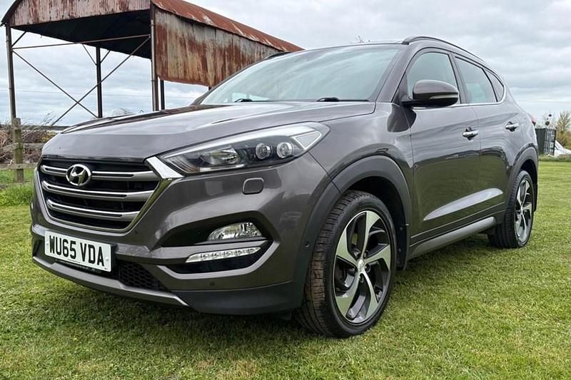 Used Hyundai Tucson Premium SE 185 HP (136 kW) 2015 Grey SUV