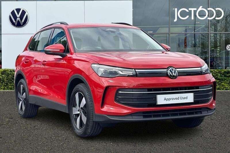 Red New 2024 VW Tiguan Edition SUV | £29,685 (Good price) - Image 1/4