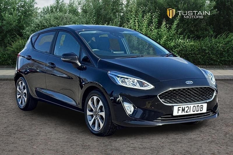 Used Ford Fiesta Trend 125 HP (91 kW) 2021 Black Hatchback