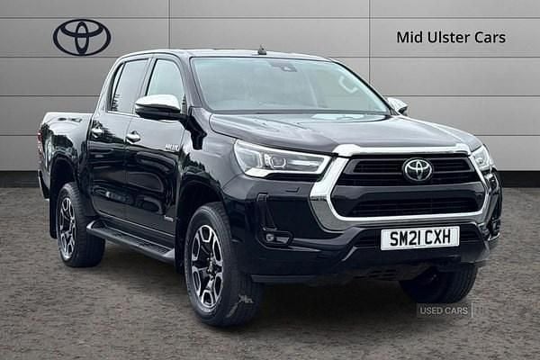 Black Used 2021 Toyota HiLux Pickup | £26,995 (Super price) - Image 1/4