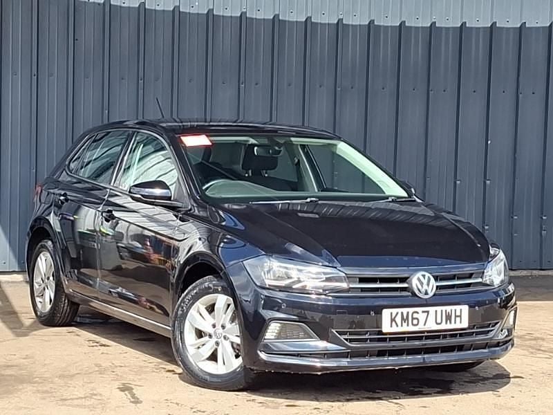 Used VW Polo SE 95 HP (69 kW) 2018 Black Hatchback