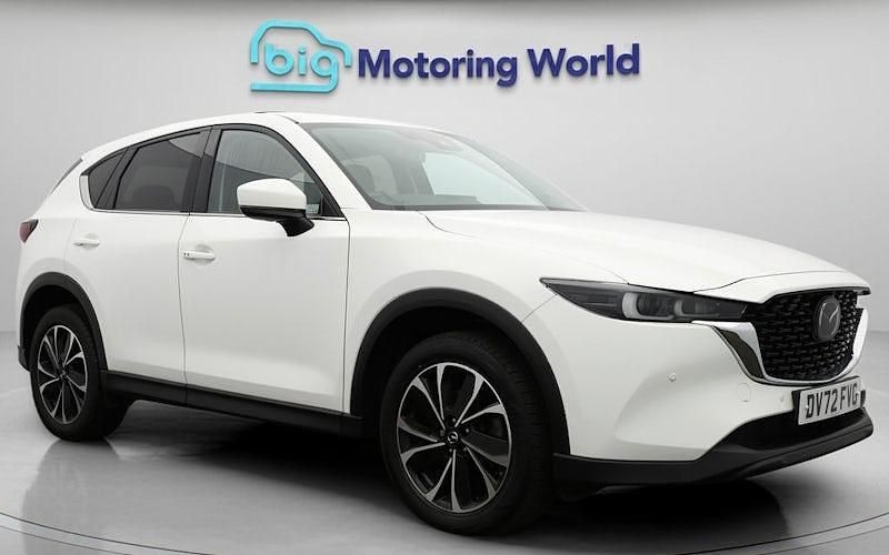 White Used 2022 Mazda CX-5 Edition SUV | £19,600 (Fair price) - Image 1/4