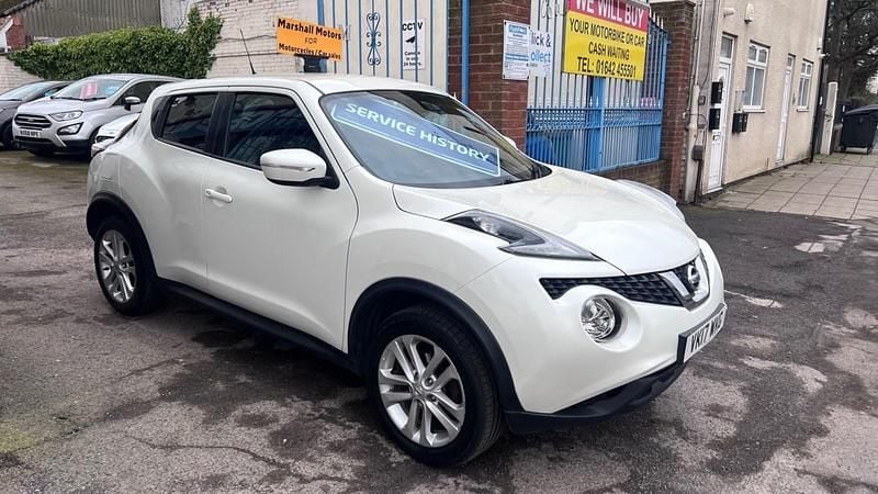 Used Nissan Juke N-Connecta 2017 White SUV