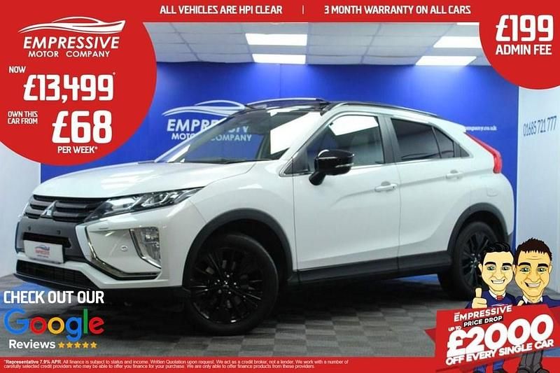 White Used 2019 Mitsubishi Eclipse Cross SUV | £13,499 (Fair price) - Image 1/4