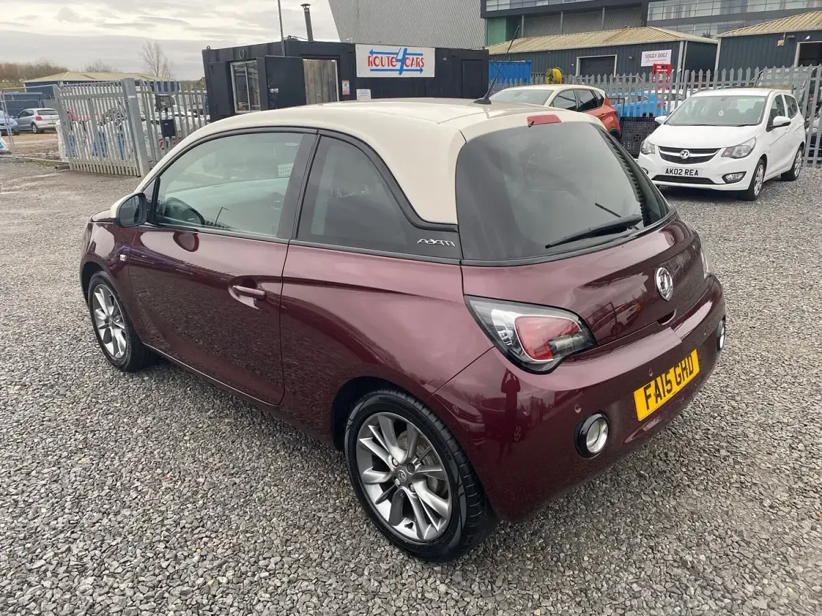 Used Vauxhall Adam Jam 2015 Red Hatchback