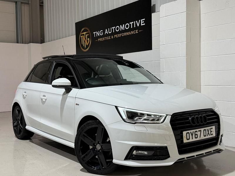 Used Audi A1 Sportback Black Edition 150 HP (110 kW) 2017 White Hatchback
