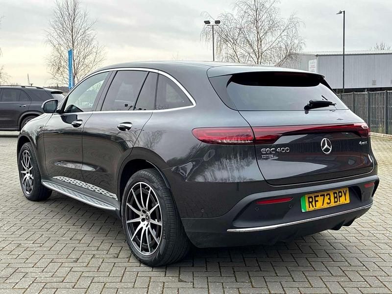 Used Mercedes EQC400 AMG line 300 kW (408 HP) 2023 Grey SUV