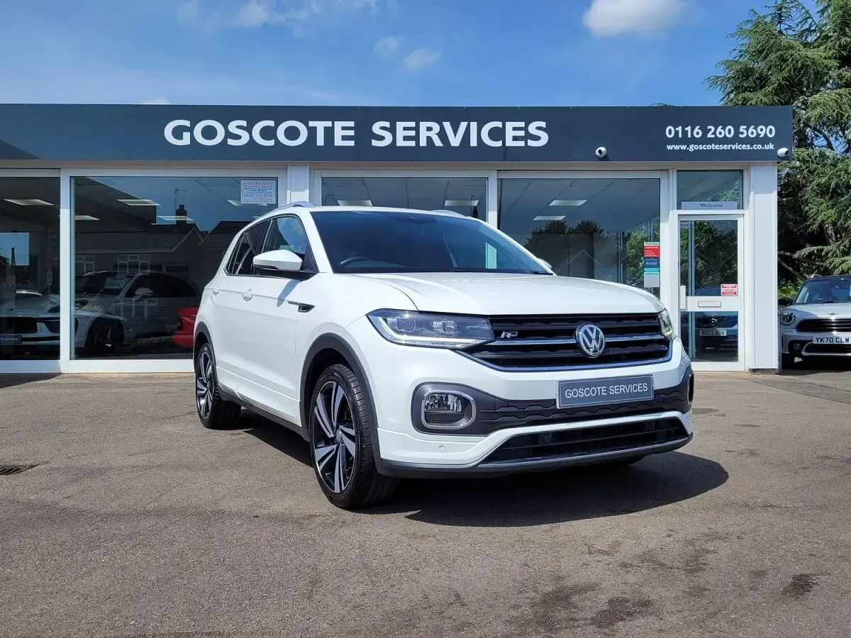 Used VW T-Cross R-line 2019 White SUV