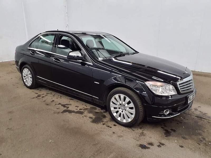 Used Mercedes C200 Elegance 2008 Black Sedan