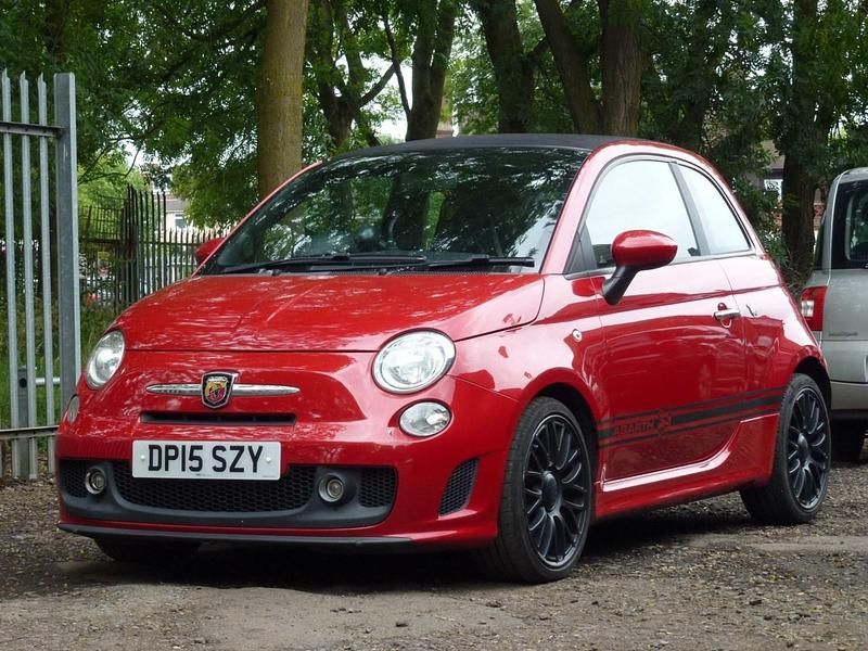 Used Abarth 500C 2015 Red Cabriolet