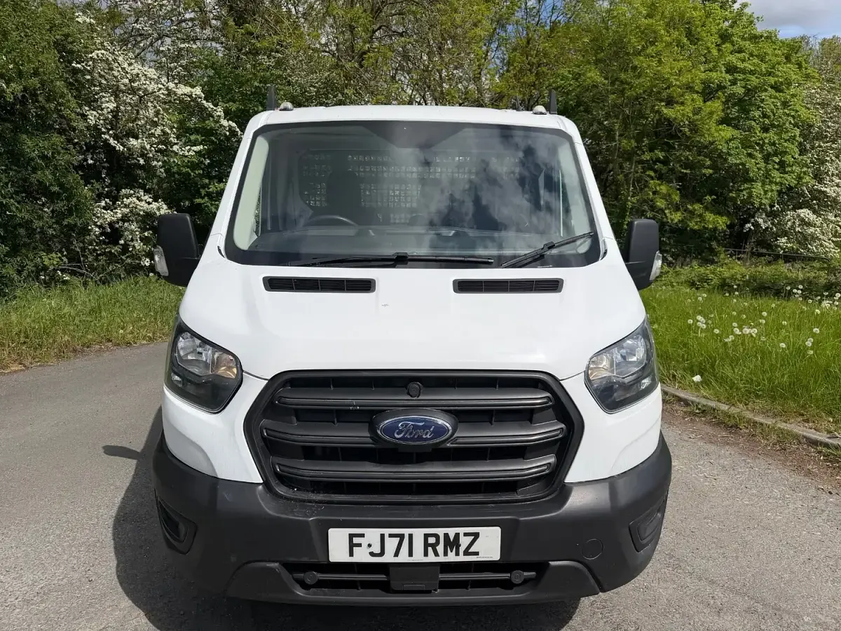 Used Ford Transit 130 HP (95 kW) 2021 White Van
