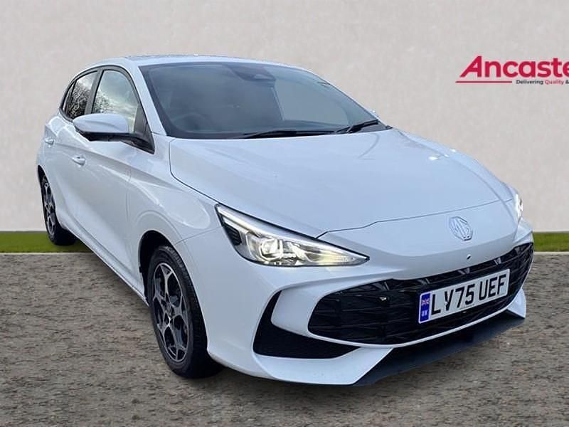 Arctic white New 2025 MG MG3 Trophy Hatchback | £16,495 (Good price) - Image 1/4