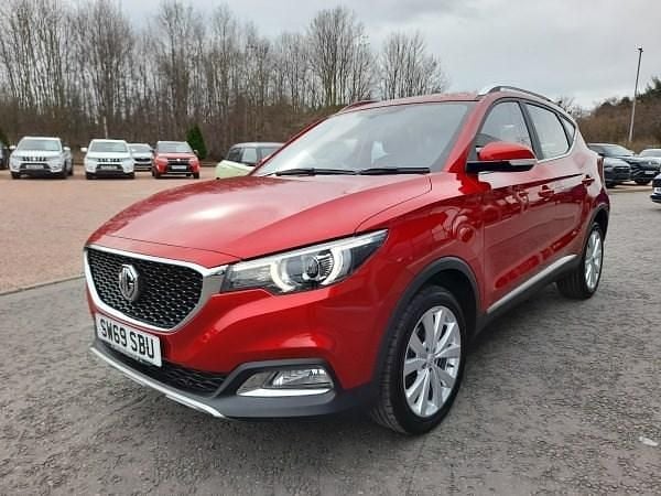Used MG ZS Excite 106 HP (77 kW) 2019 Red SUV