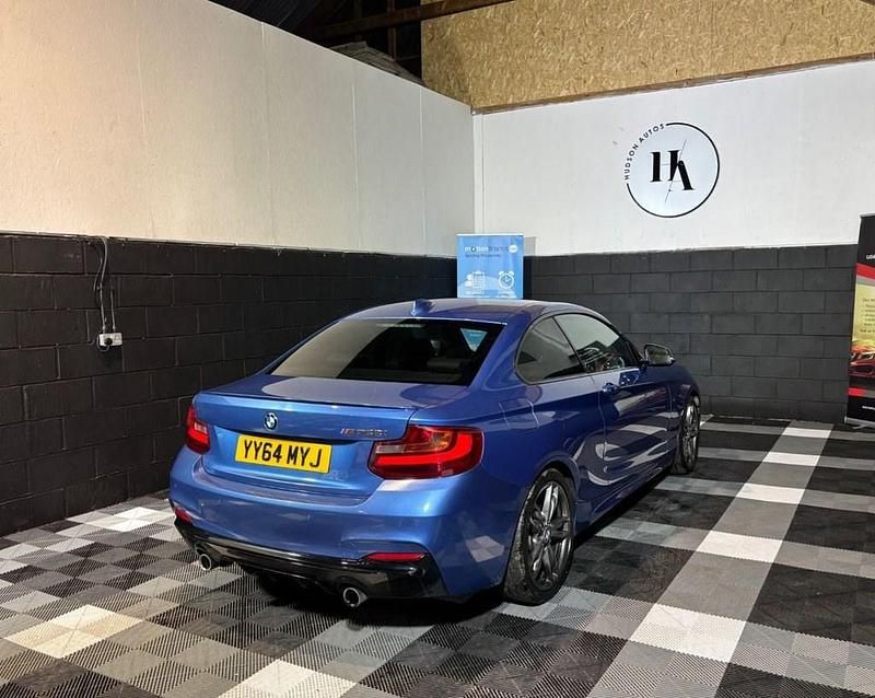 Used BMW M235 Luxury Line 326 HP (239 kW) 2014 Blue Coupe