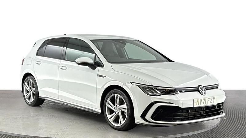 Used VW Golf VIII R-line 150 HP (110 kW) 2022 White Hatchback