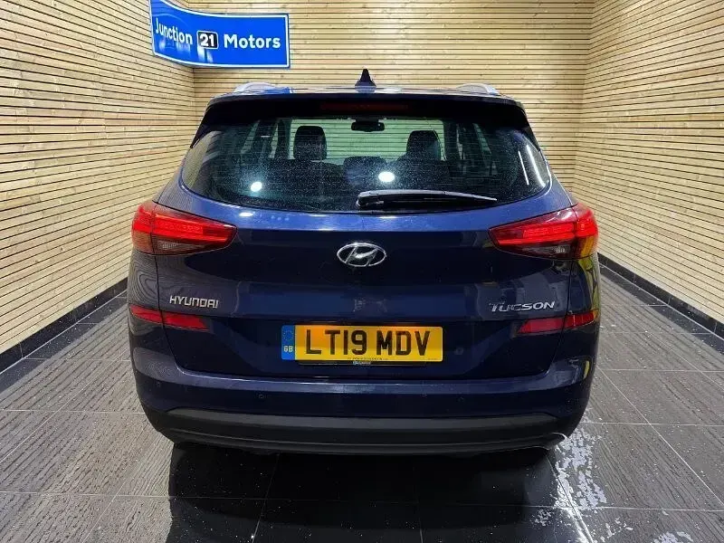 Used Hyundai Tucson Premium 132 HP (97 kW) 2019 Blue SUV