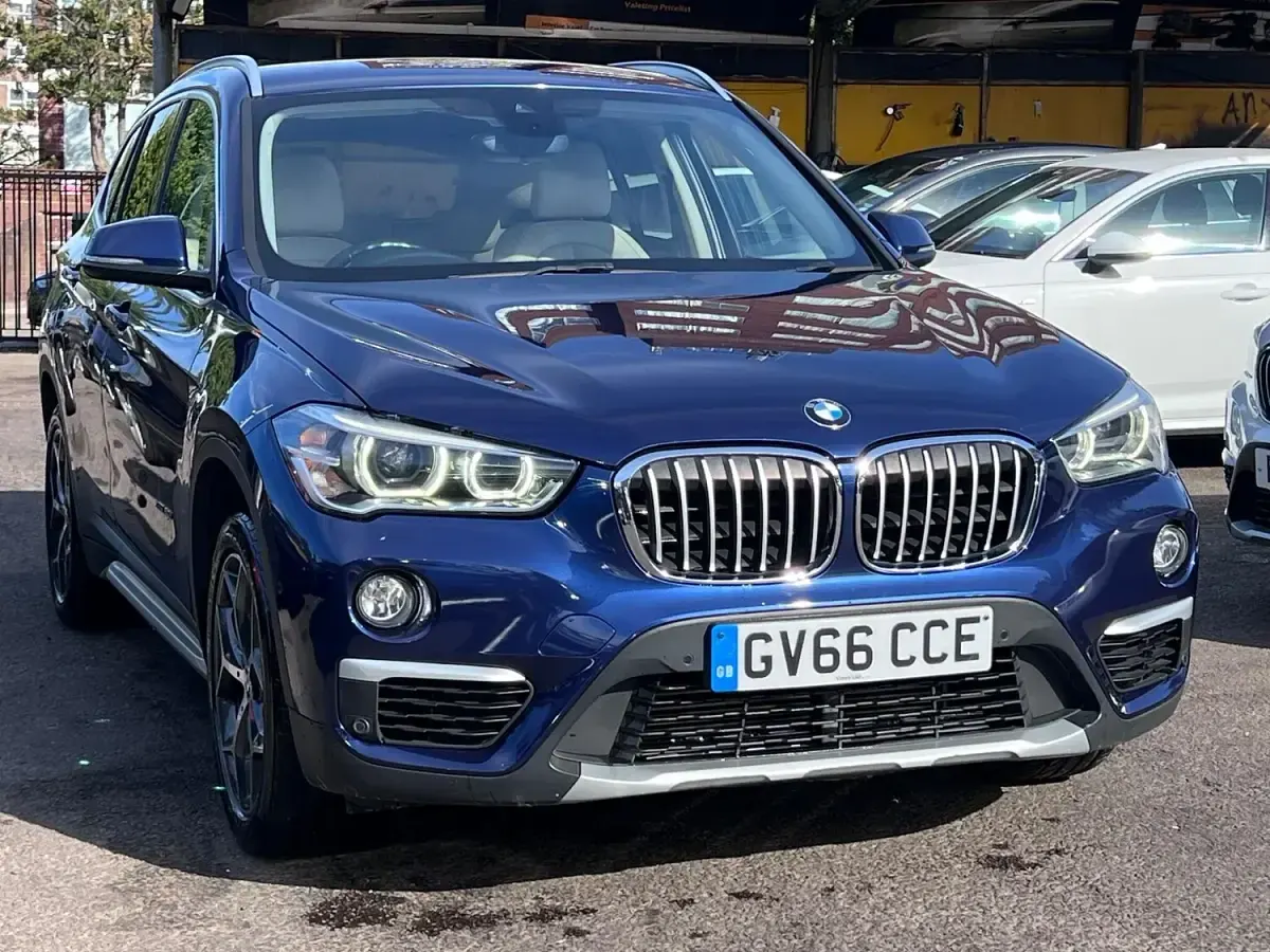 Used BMW X1 xLine 192 HP (141 kW) 2016 Blue SUV