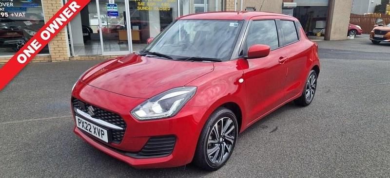 Red Used 2022 Suzuki Swift SZ-L Hatchback | £11,995 (Fair price) - Image 1/4