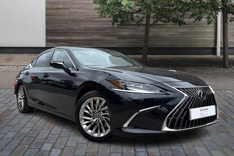 Black New 2025 Lexus ES300H Sedan | £57,495 - Image 1/4