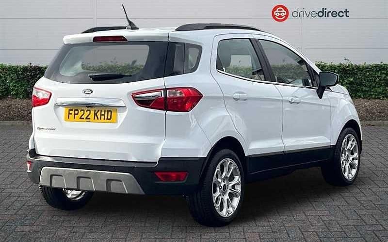 Used Ford Ecosport Titanium 125 HP (91 kW) 2022 White SUV