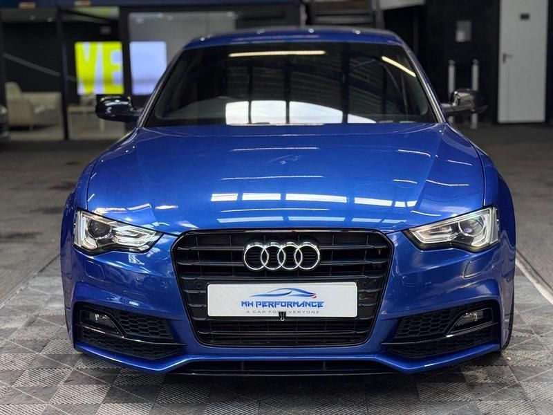 Used Audi A5 Sportback Advanced 150 HP (110 kW) 2015 Blue Hatchback