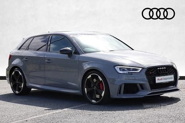 Grey Used 2018 Audi RS3 Performance Hatchback | £28,990 (Fair price) - Image 1/4