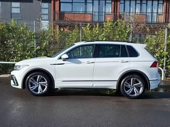 Used VW Tiguan R-line Edition 150 HP (110 kW) 2023 White SUV