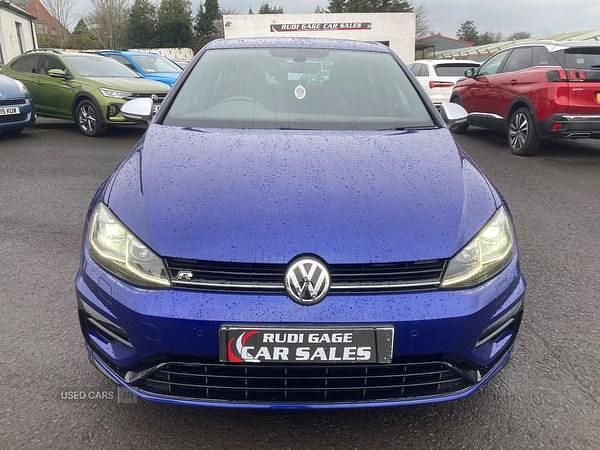 Used VW Golf VII R 310 HP (228 kW) 2018 Blue Hatchback