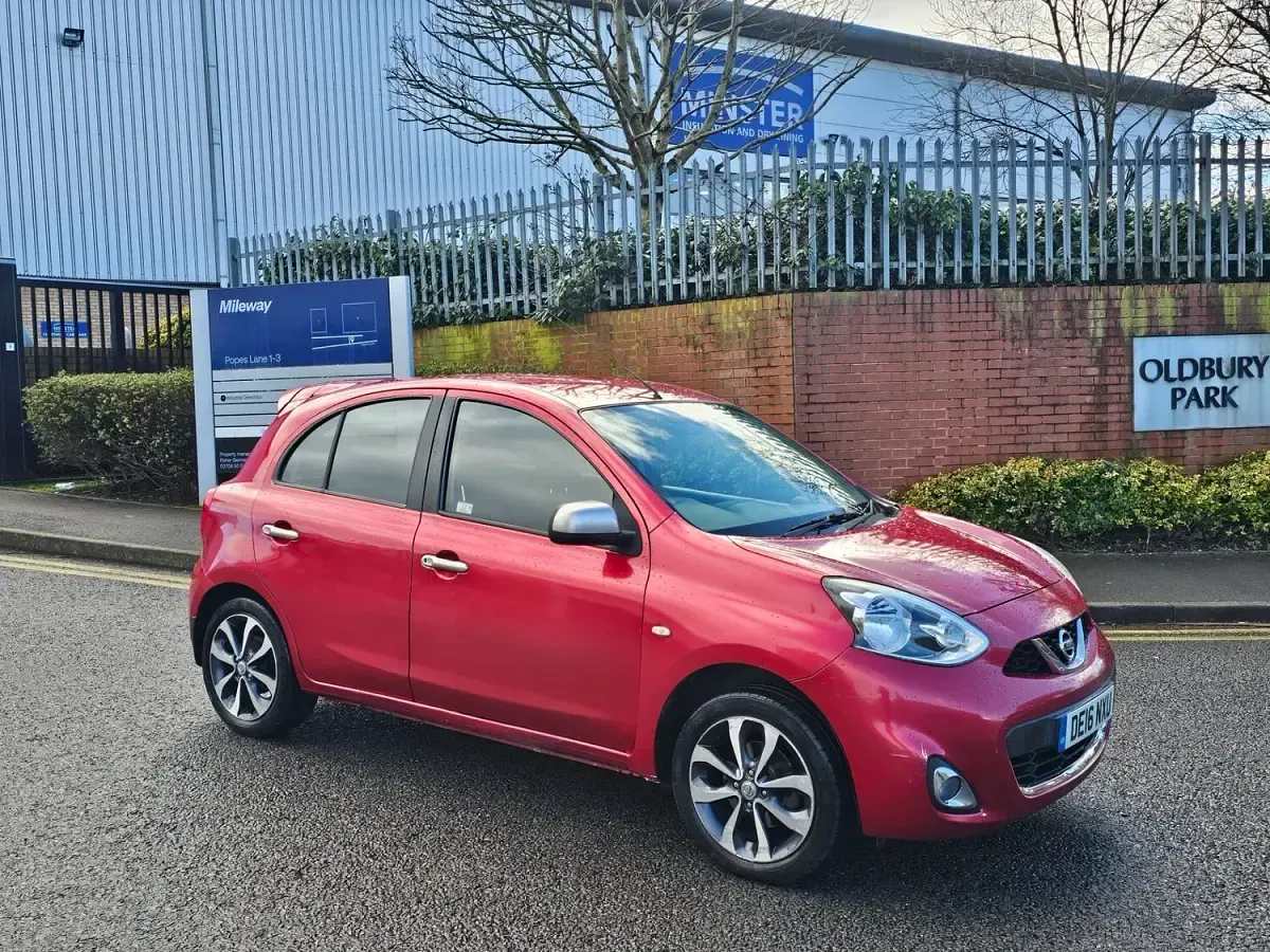 Used Nissan Micra N-TEC 2016 Red Hatchback