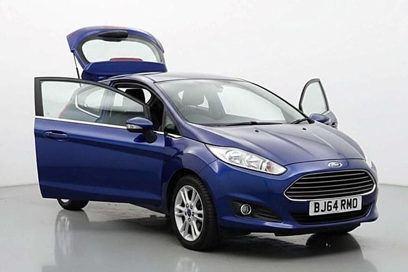 Used Ford Fiesta Zetec 2014 Blue Hatchback