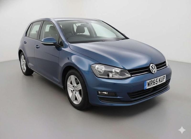 Used VW Golf VII Match 2015 Blue Hatchback