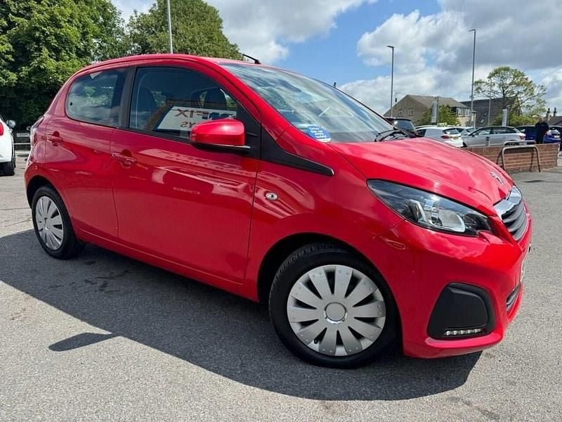 Red Used 2016 Peugeot 108 Active Hatchback | £5,450 (Fair price) - Image 1/4