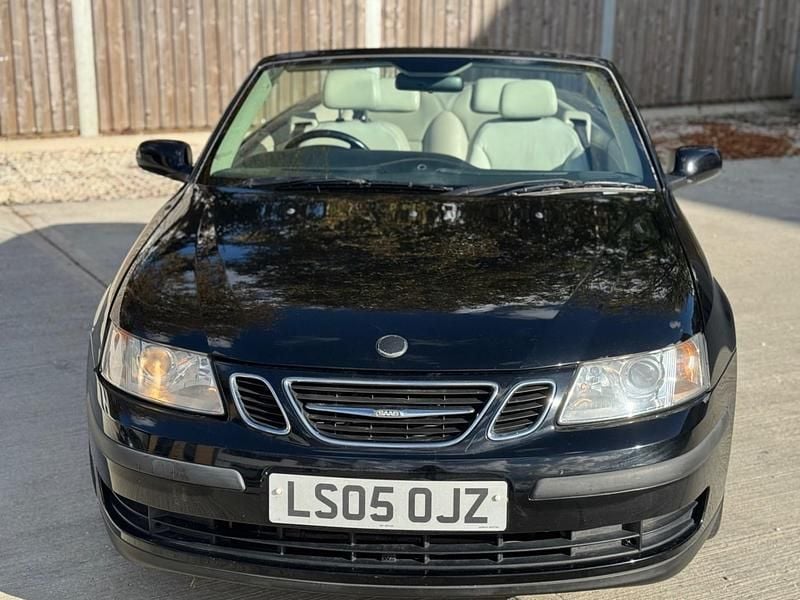 Used Saab 9-3 Cabriolet Linear 2005 Black Cabriolet