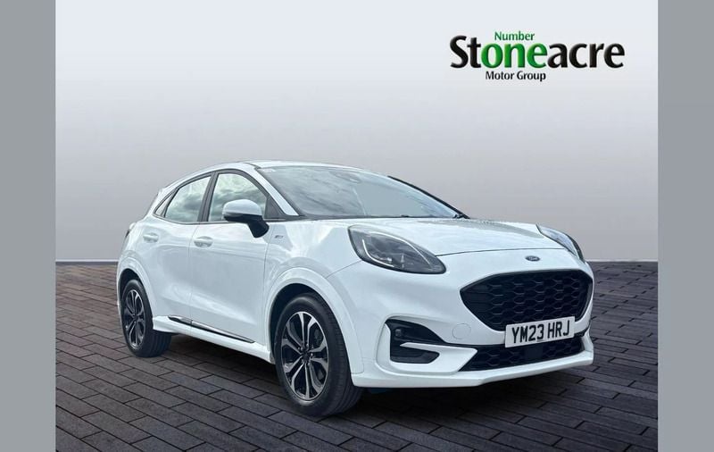 White Used 2023 Ford Puma ST-Line SUV | £16,790 (Fair price) - Image 1/4