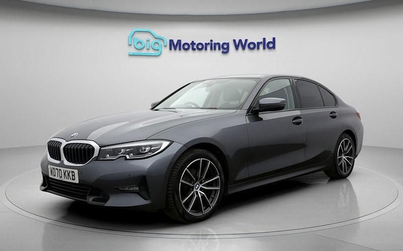 Used BMW 320 Sport Line 184 HP (135 kW) 2021 Grey Sedan
