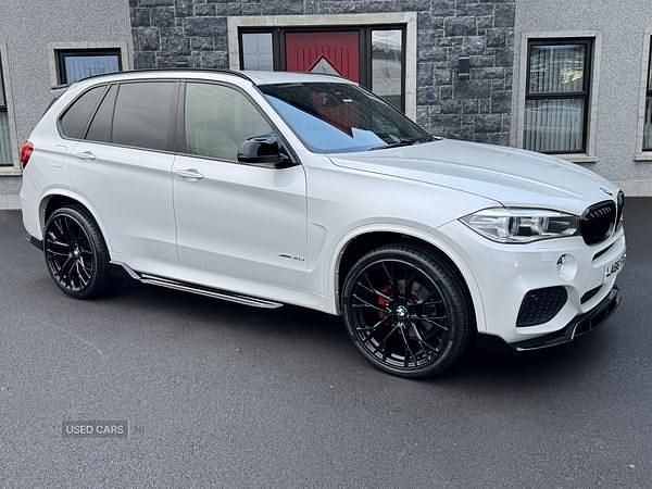 White Used 2017 BMW X5 M Sport SUV | £23,950 (A bit pricey) - Image 1/4