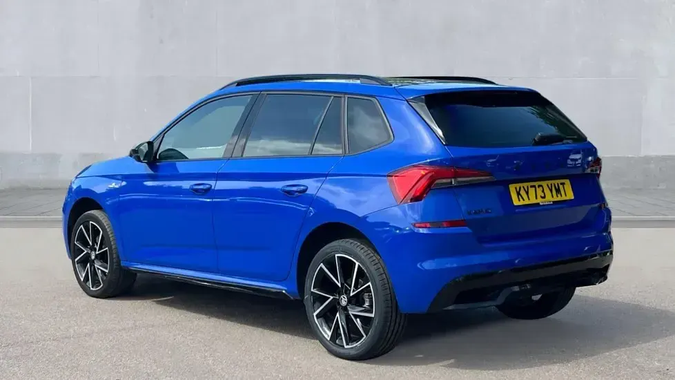 Gebraucht Skoda Kamiq Monte Carlo 150 PS (110 kW) 2023 Blau SUV
