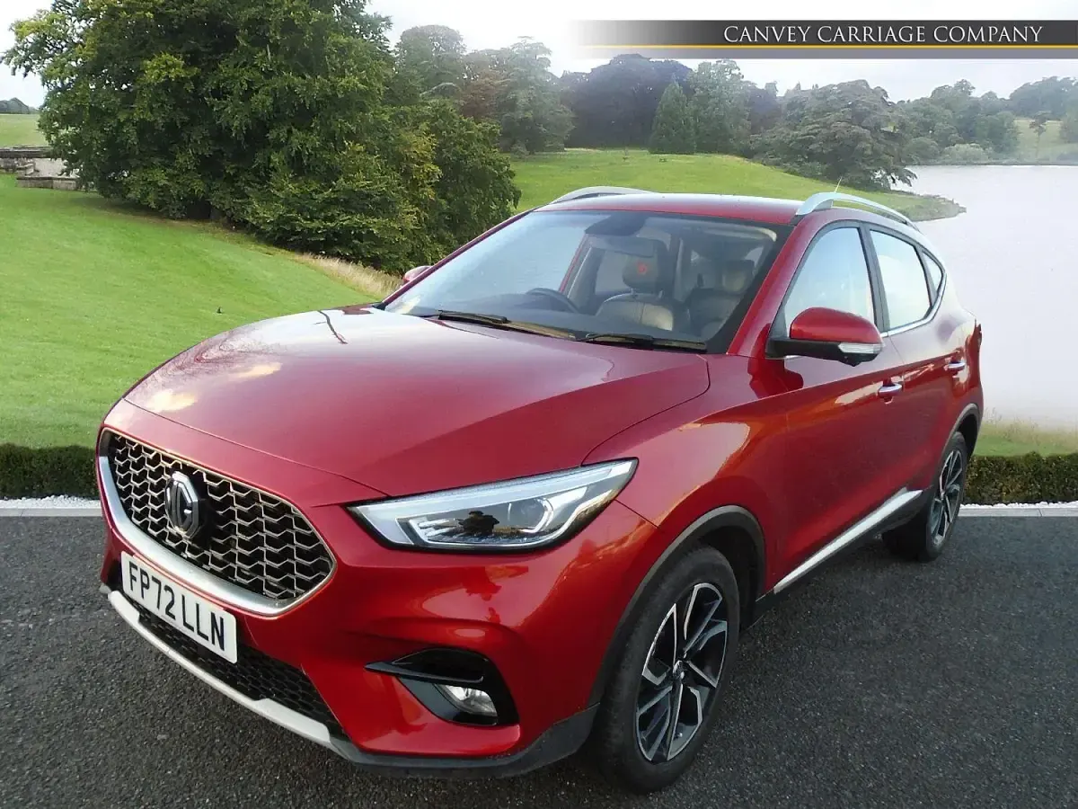 Used MG ZS Exclusive 106 HP (77 kW) 2022 Red Hatchback