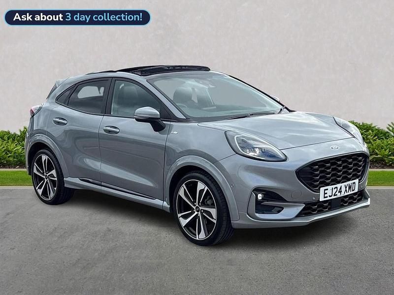 Silver Used 2024 Ford Puma ST-Line X Hatchback | £22,750 (A bit pricey) - Image 1/4