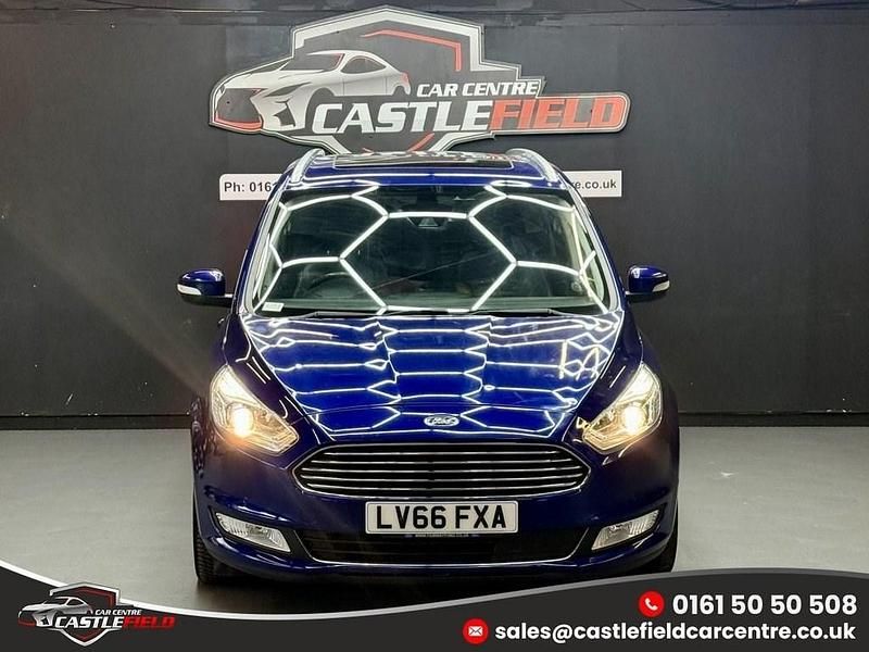 Blue Used 2016 Ford Galaxy Titanium X MPV | £9,495 (Fair price) - Image 1/4