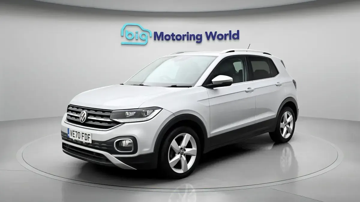 Used VW T-Cross SEL 110 HP (80 kW) 2020 Silver SUV