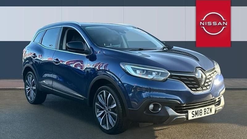 Blue Used 2018 Renault Kadjar Signature S SUV | £8,848 (Fair price) - Image 1/3