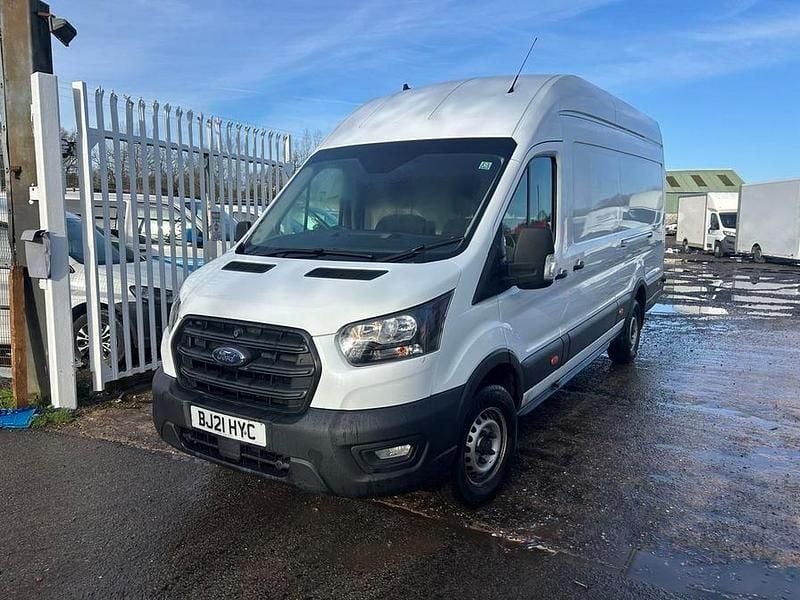 Used Ford Transit 130 HP (95 kW) 2021 White Van
