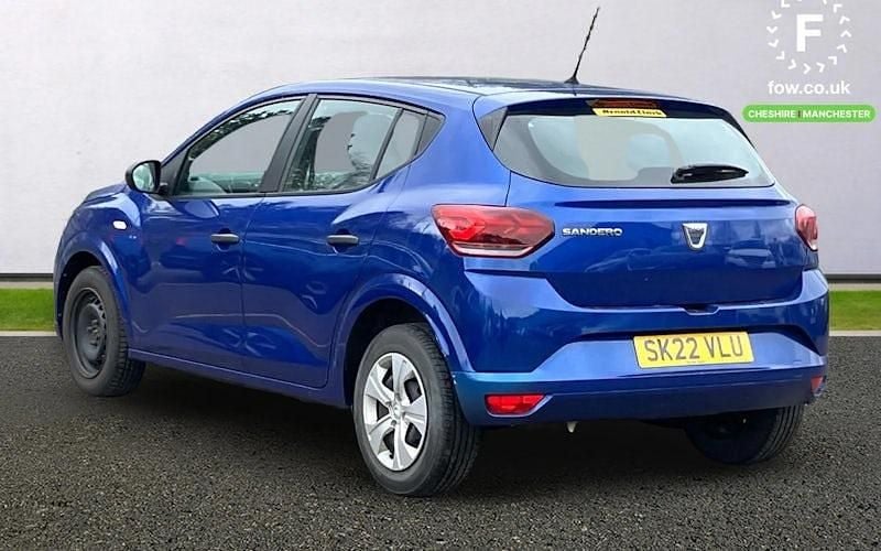 Used Dacia Sandero Essentiel 91 HP (66 kW) 2022 Blue Hatchback